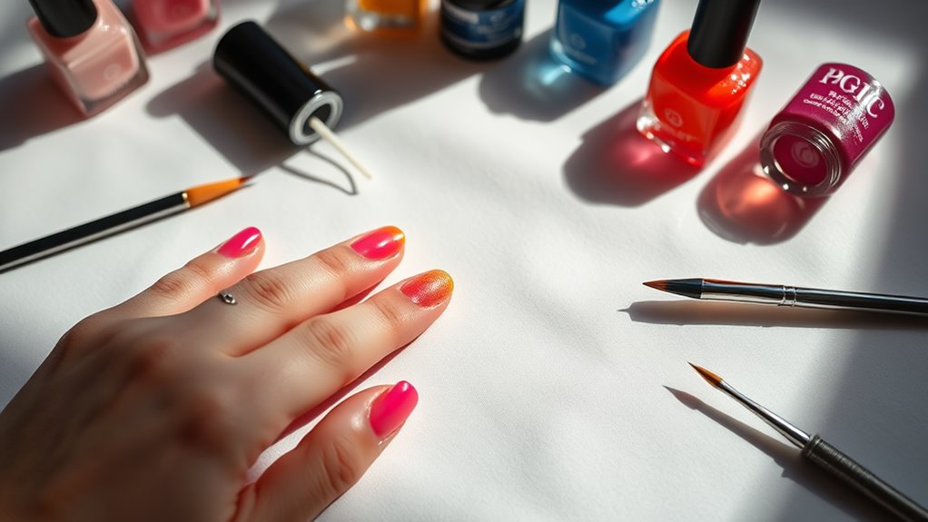 nail layering essential tools