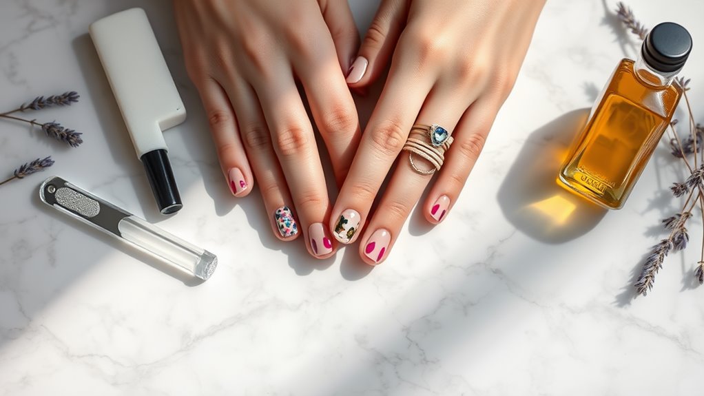 nail preparation for design