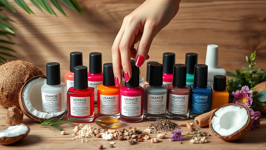 nail product ingredient list