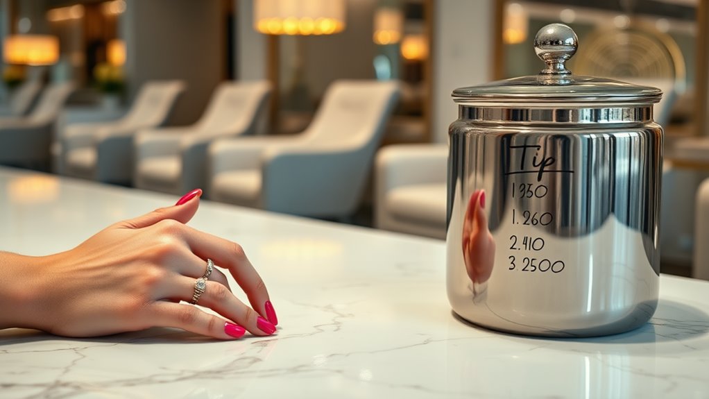 nail service tipping guidelines