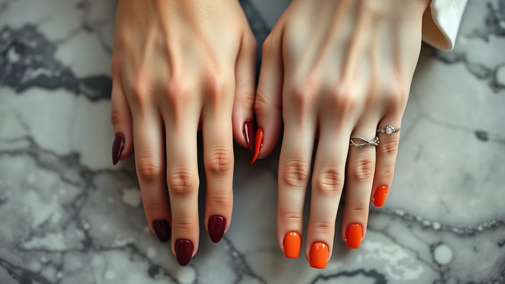 nail shape reflects personality