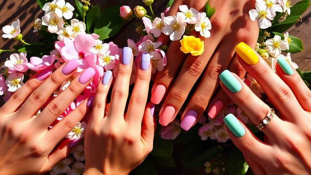 nail shapes for spring