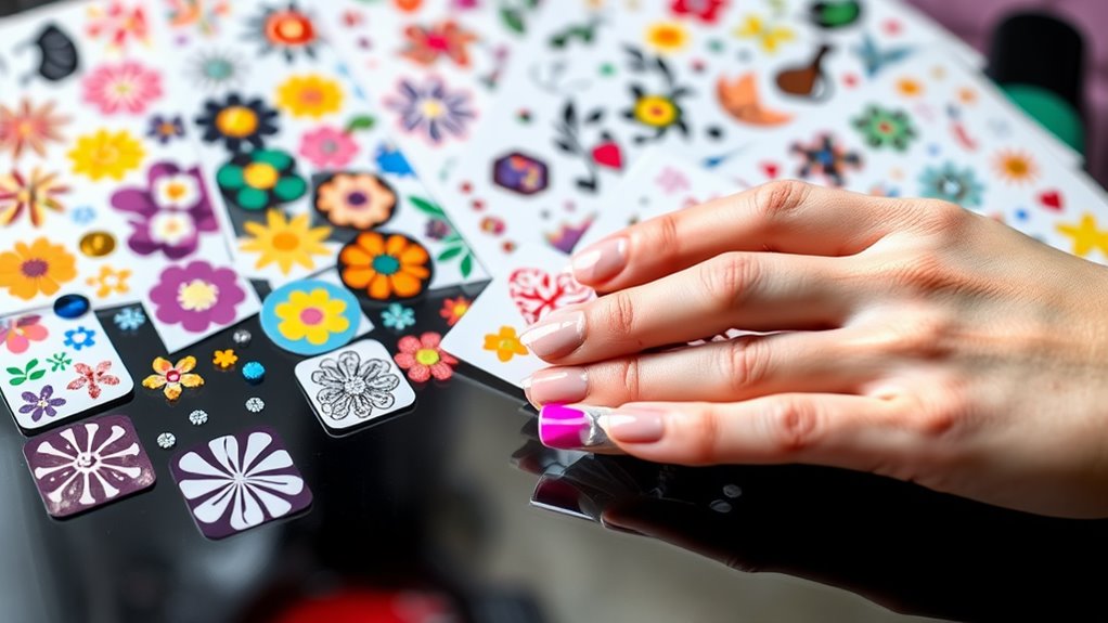 nail stickers for creativity