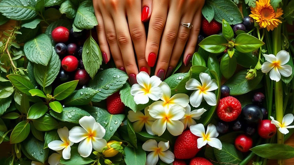 natural ingredients enhance nails
