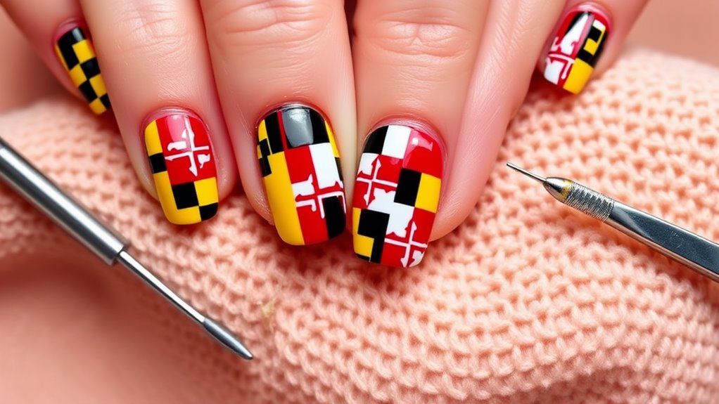 patriotic manicure maintenance tips