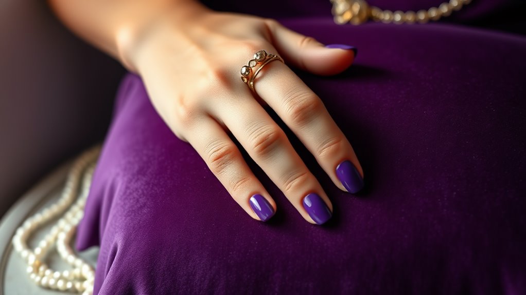 regal hue of elegance