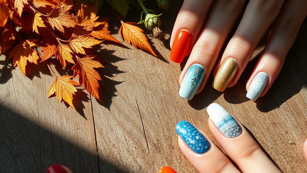 seasonal nail art designs