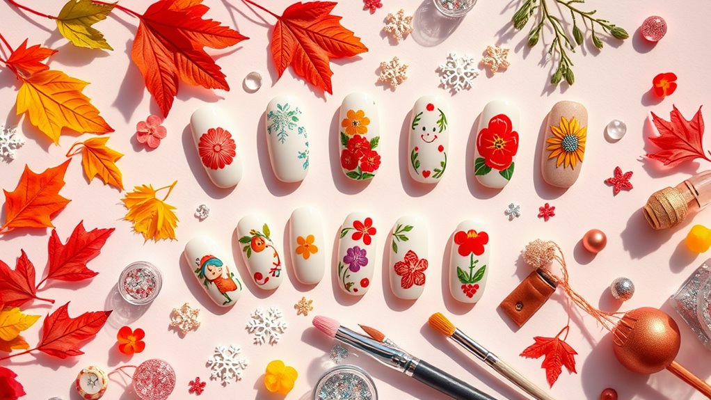 seasonal themed designs available