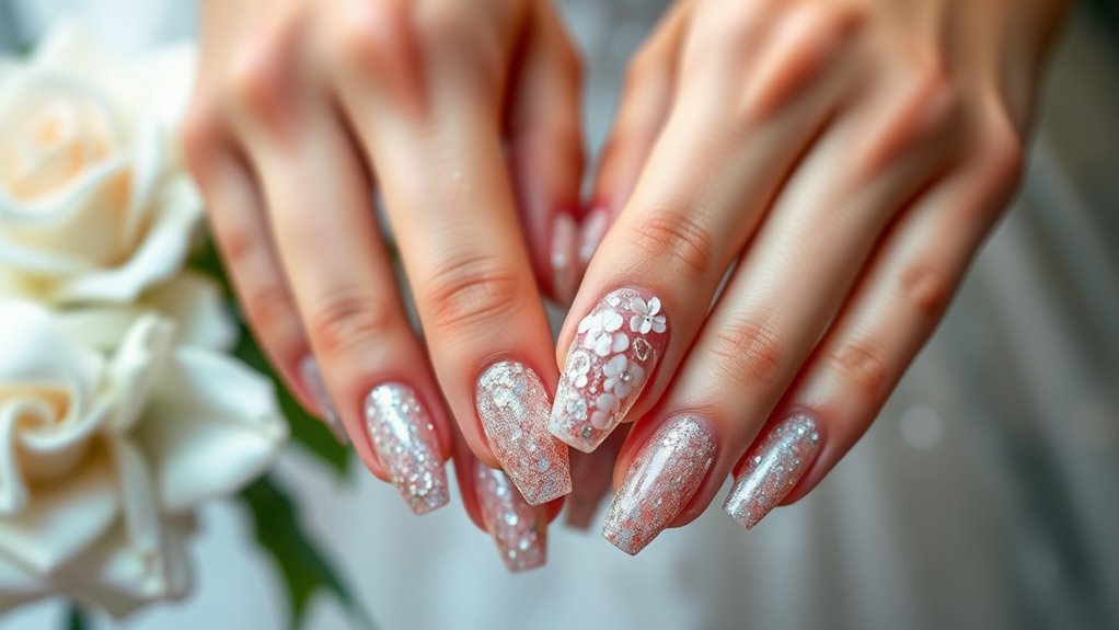shimmering embellishments for flair