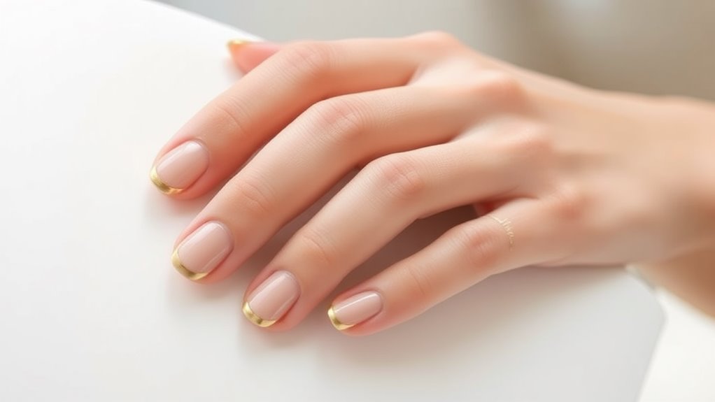 simple and elegant nails