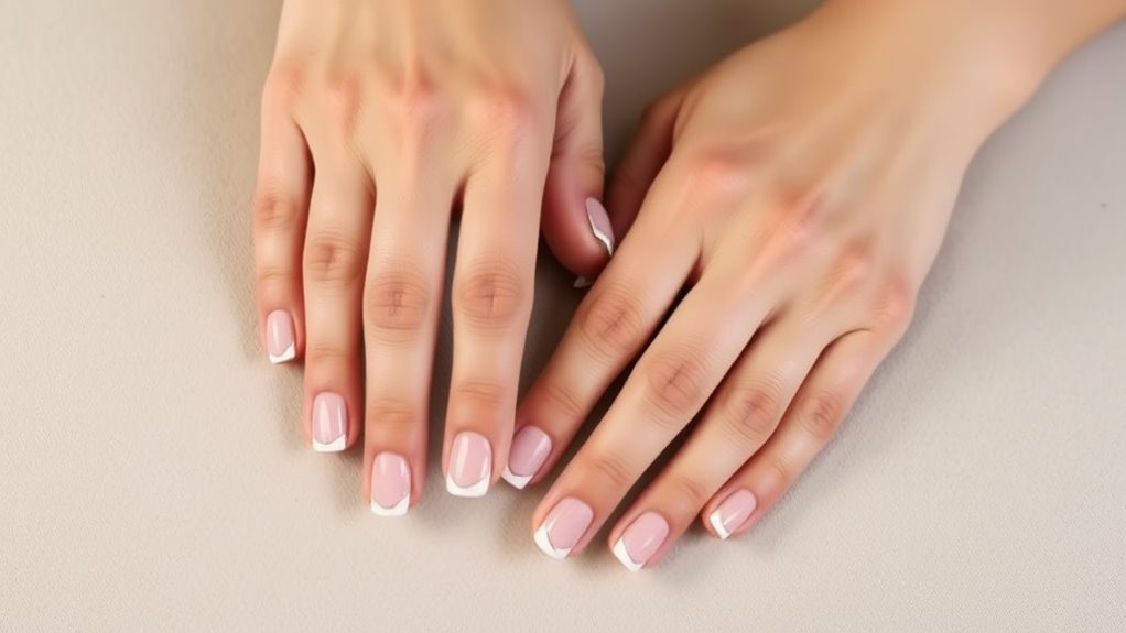simplicity in nail design