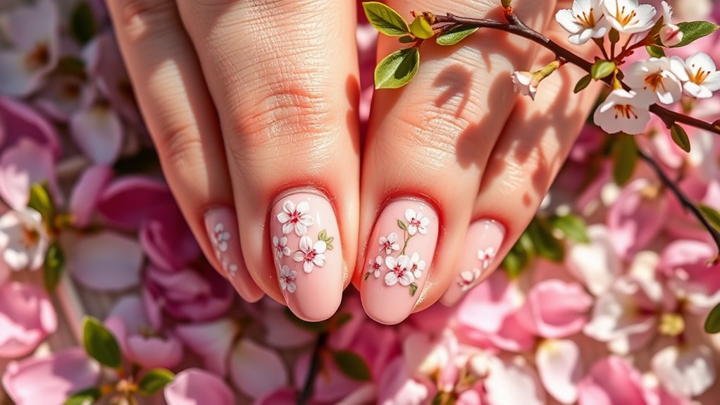 spring nail art colors