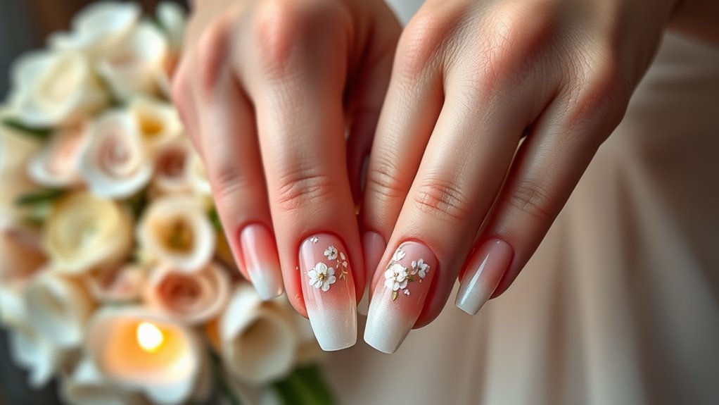 stunning bridal gradient effects