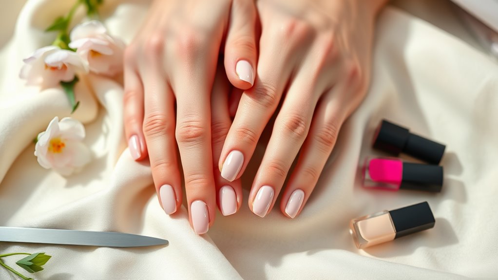 stylish and healthy nails