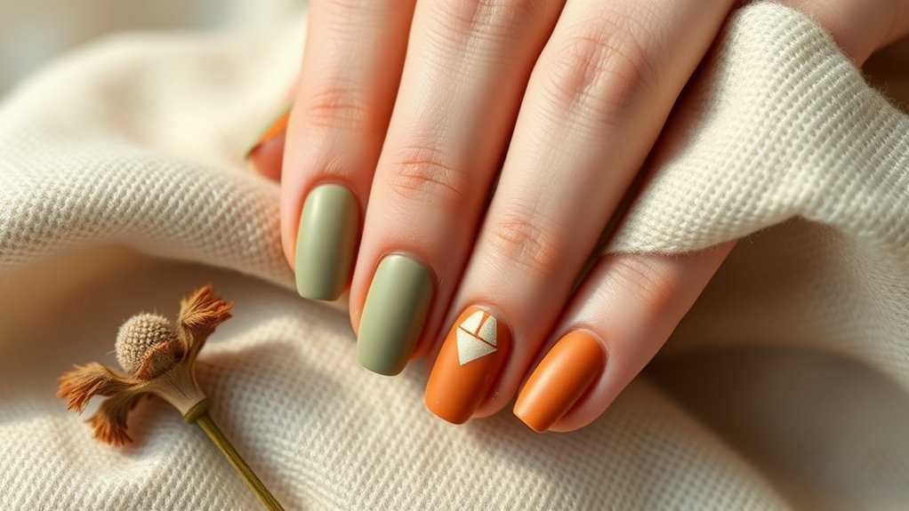 sustainable minimalist nail design