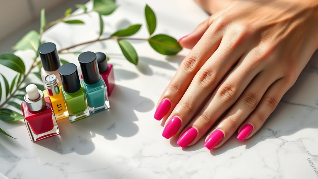vegan nail product transition tips