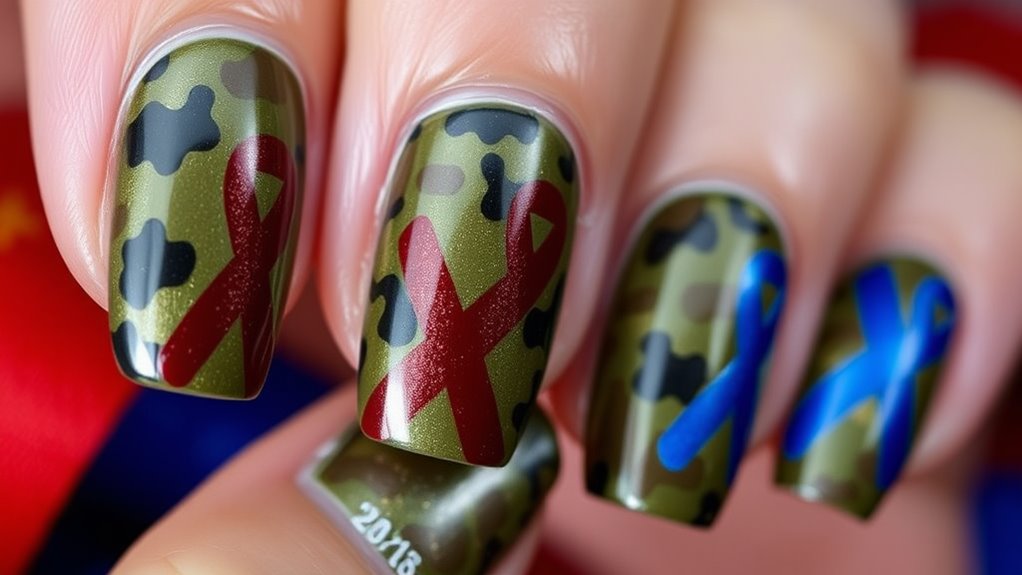 veteran tribute color schemes
