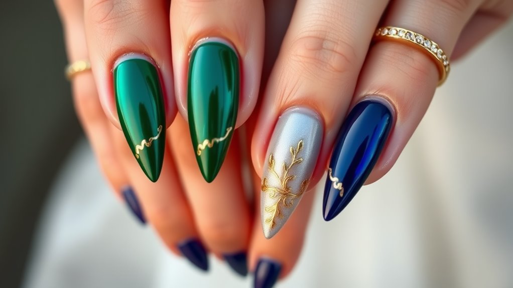vibrant colored decorative elements