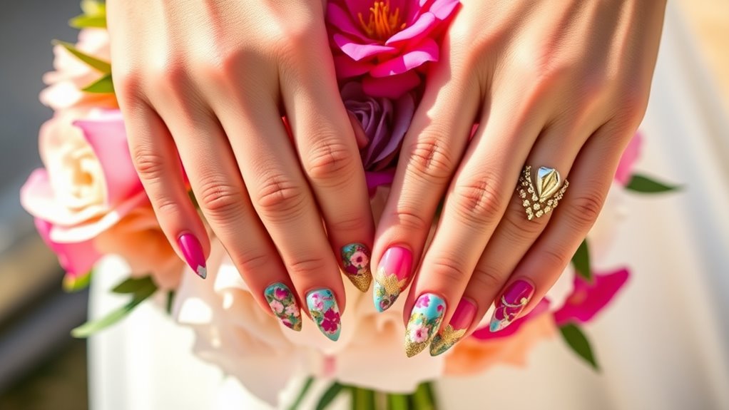 vibrant colors for brides