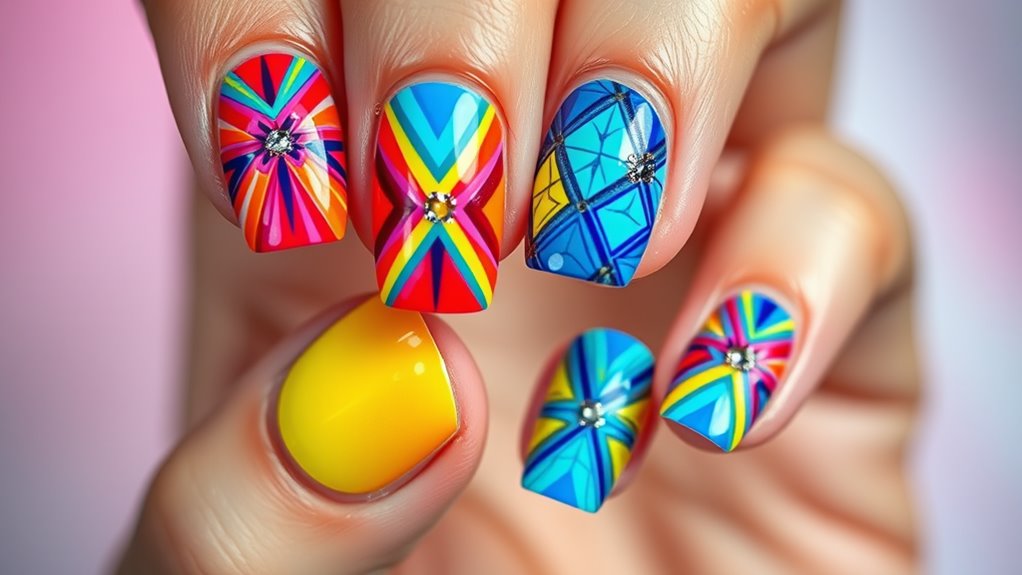 vibrant eye catching fashion choices