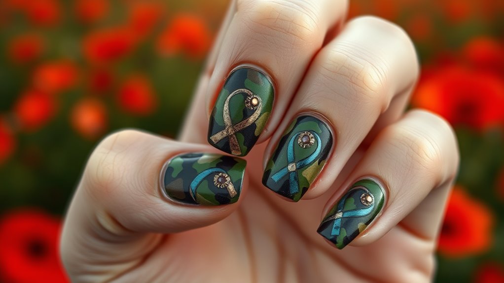 vietnam veterans nail art