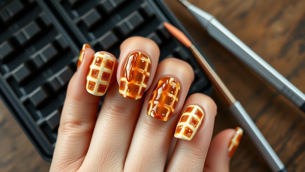 waffle nail art essentials
