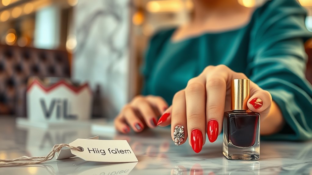 women s nail cost inquiry