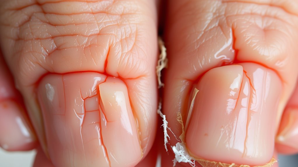 brittle nails distinct characteristics