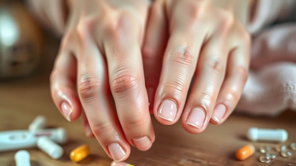 brittle nails pregnancy connection
