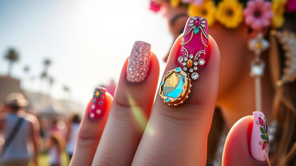celebrity nail art trends