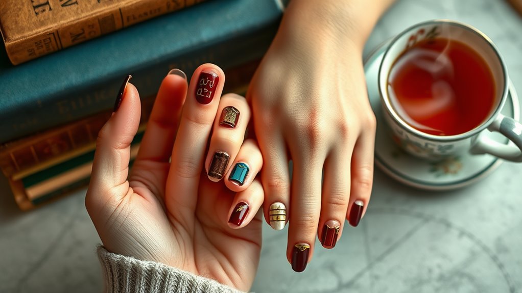 decorative nail art stickers