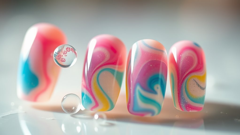 diy soap nail art