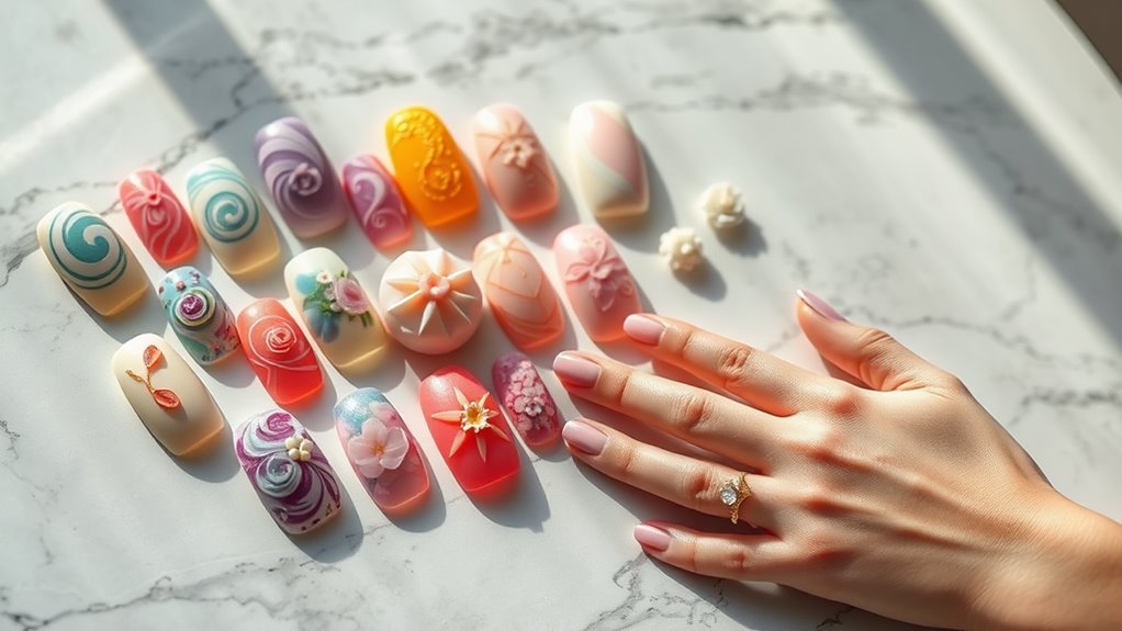 easy soap nail application