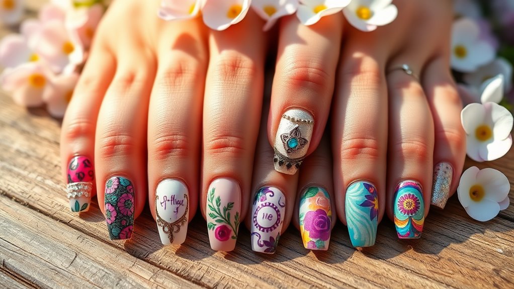 festival nail art ideas