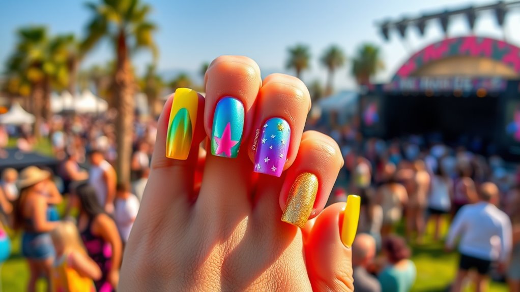 festival nail color trends