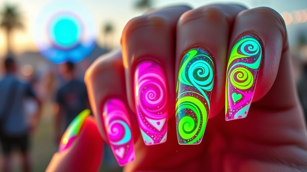 festive nail art ideas