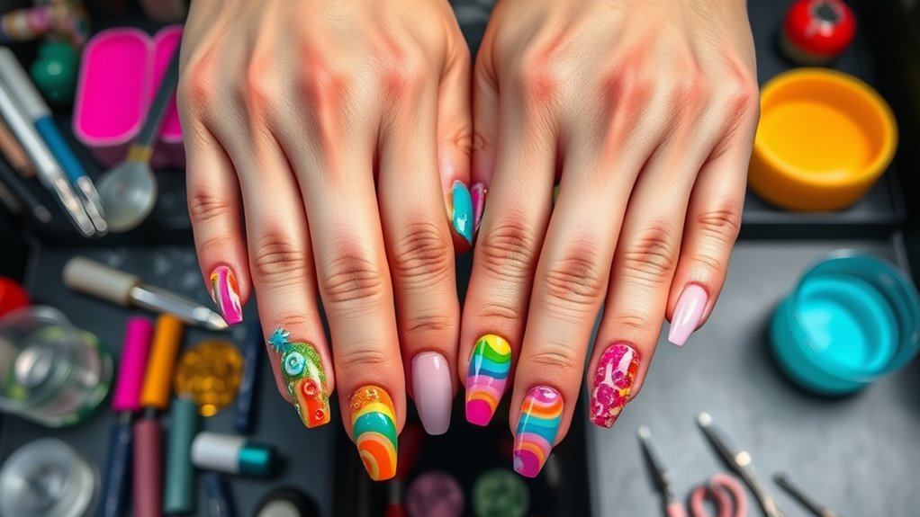 finding talented soap nail artists