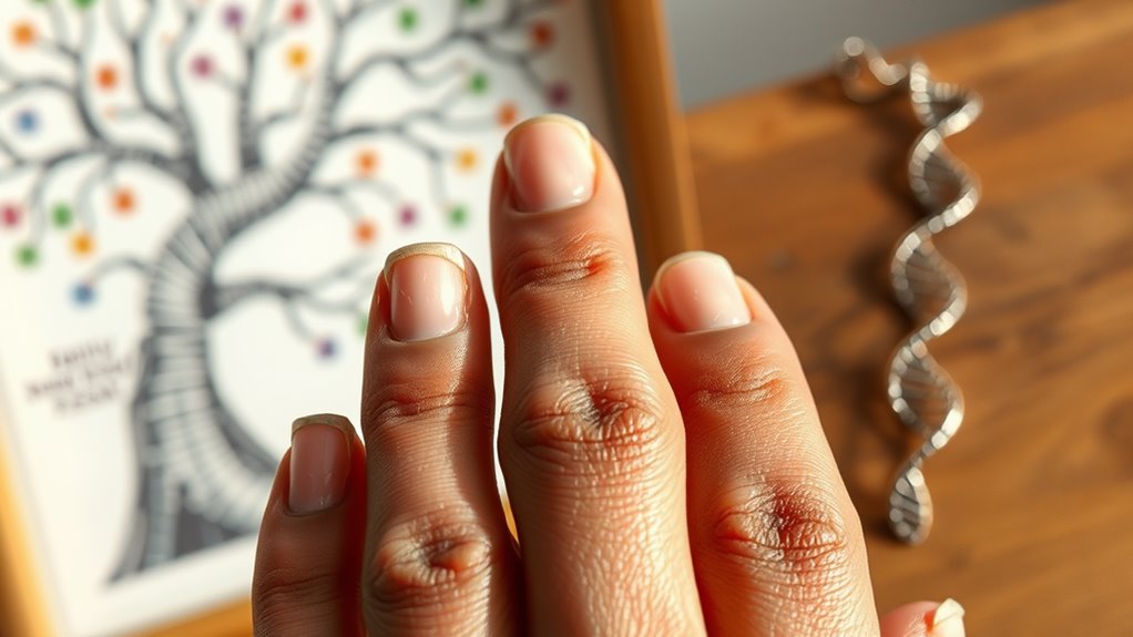 genetic influence on nail health