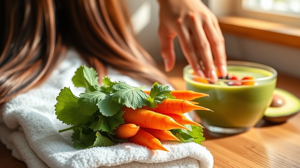 healthy hair and nails
