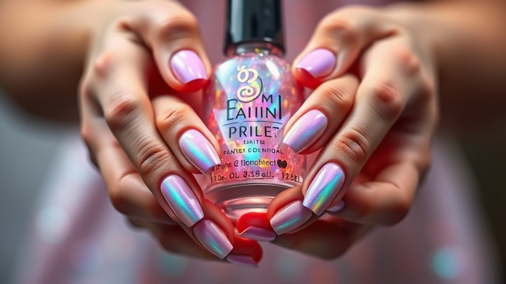 iridescent nail art trends