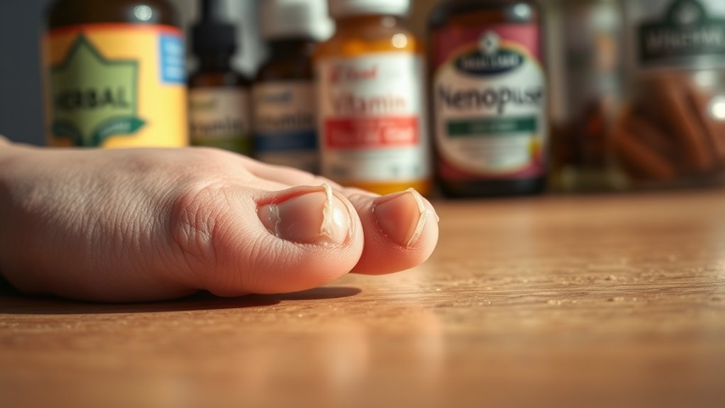 menopause related brittle nails solutions