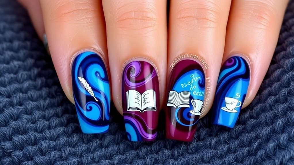 nail art inspired literature