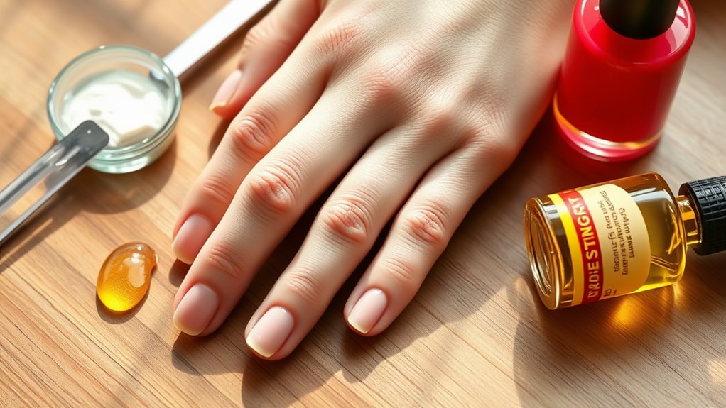 nail hygiene promotes strength