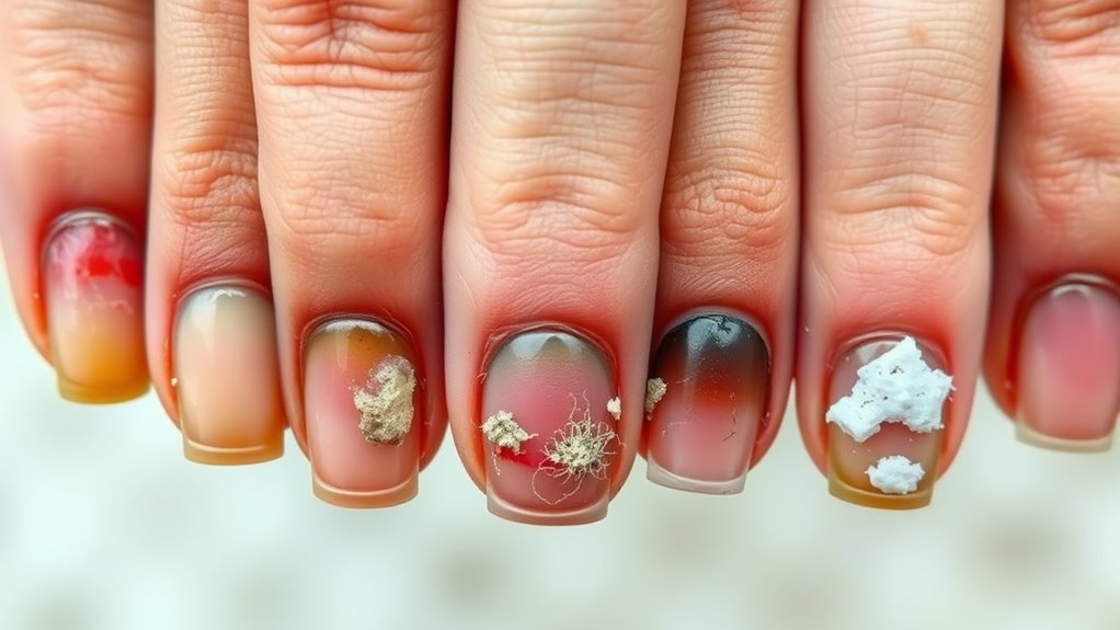 nail infection identification guide