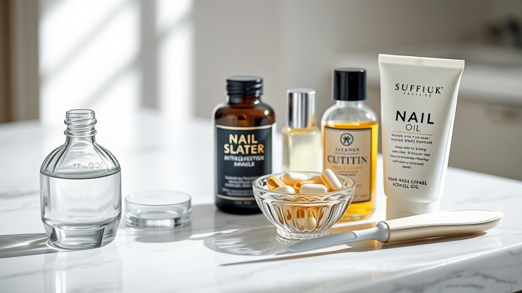 nail strengtheners and hydration
