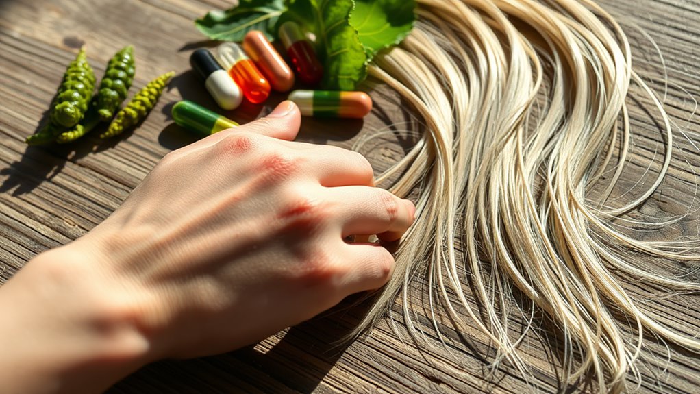 nutritional deficiencies affect hair