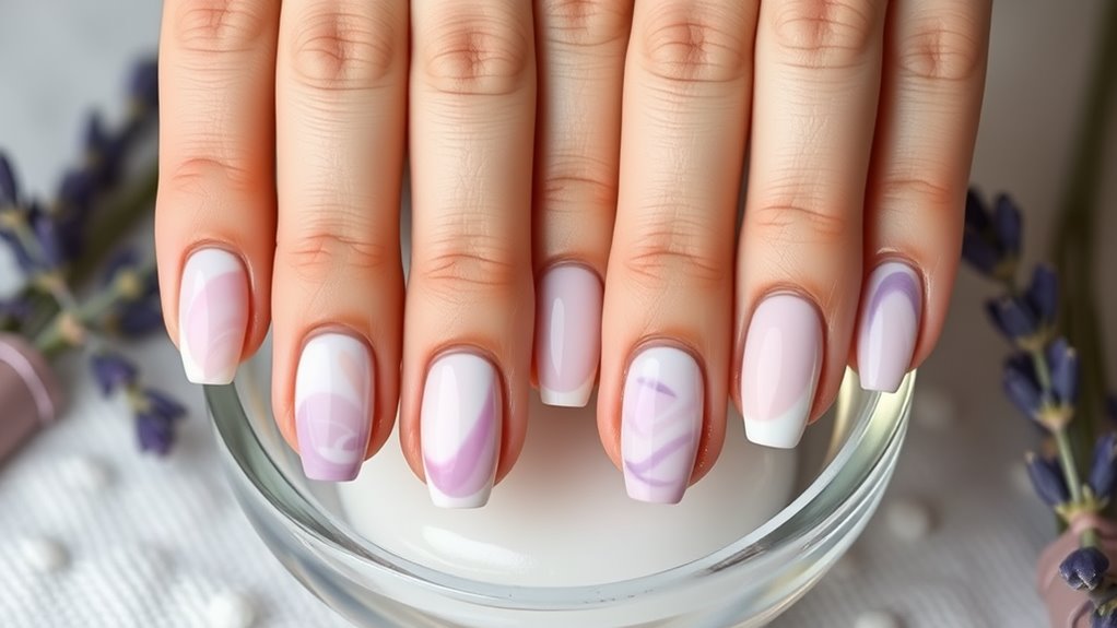 popular soap nail designs