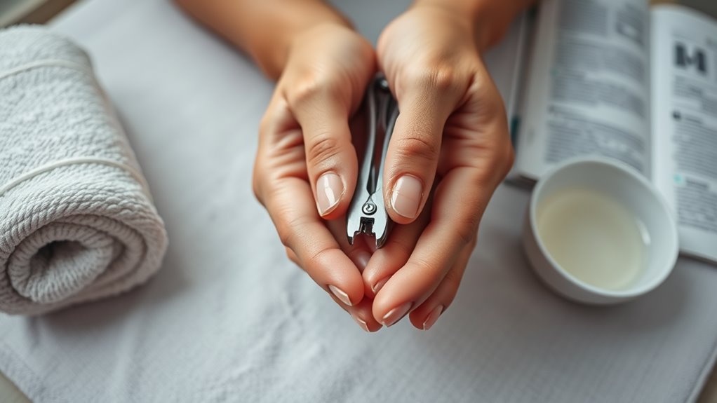 proper nail trimming techniques