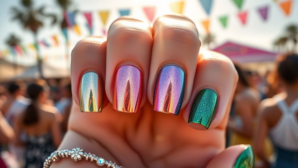 shimmering metallic enchantment revealed