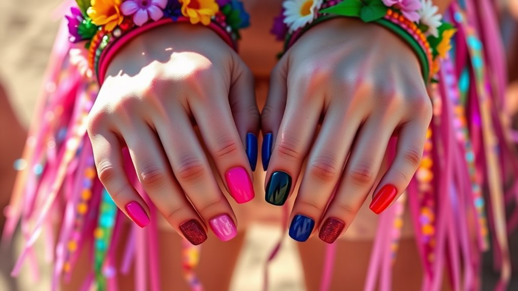 vibrant rich color palette